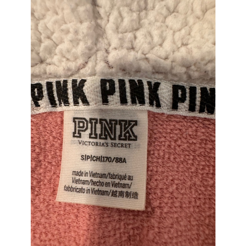 COPY - Victoria’s Secret PINK Hoodie S Pink White - Picture 6 of 6